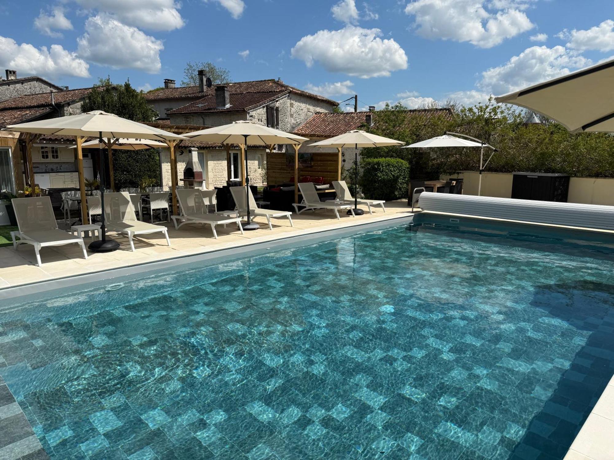 Chambre D'Hotes Naturiste Le Jardin Des Hirondelles Blanzaguet-Saint-Cybard エクステリア 写真